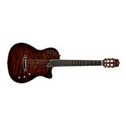 Horizontal front view of Stage Artist Habano Burst guitar thumb