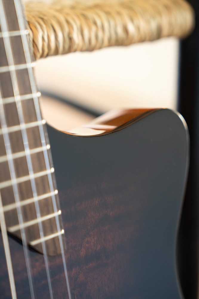 Close-up of Stage Edge Burst shoulder curve