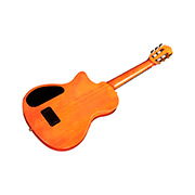 Angled back view of Stage Traditional CD guitar thumb