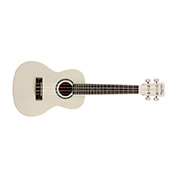 Horizontal side view of Córdoba 15C Mallorcan Pearl ukulele thumb