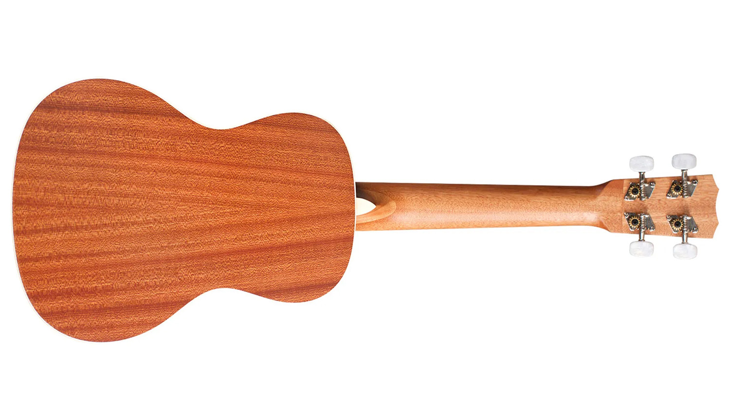 Horizontal front view of 15CM-E Edge Burst ukulele