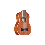 Horizontal back view of 15SM ukulele thumb