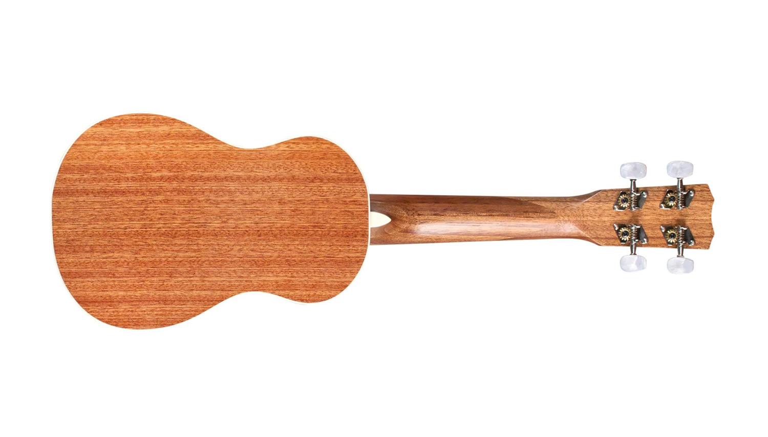 Horizontal front view of 15SM ukulele
