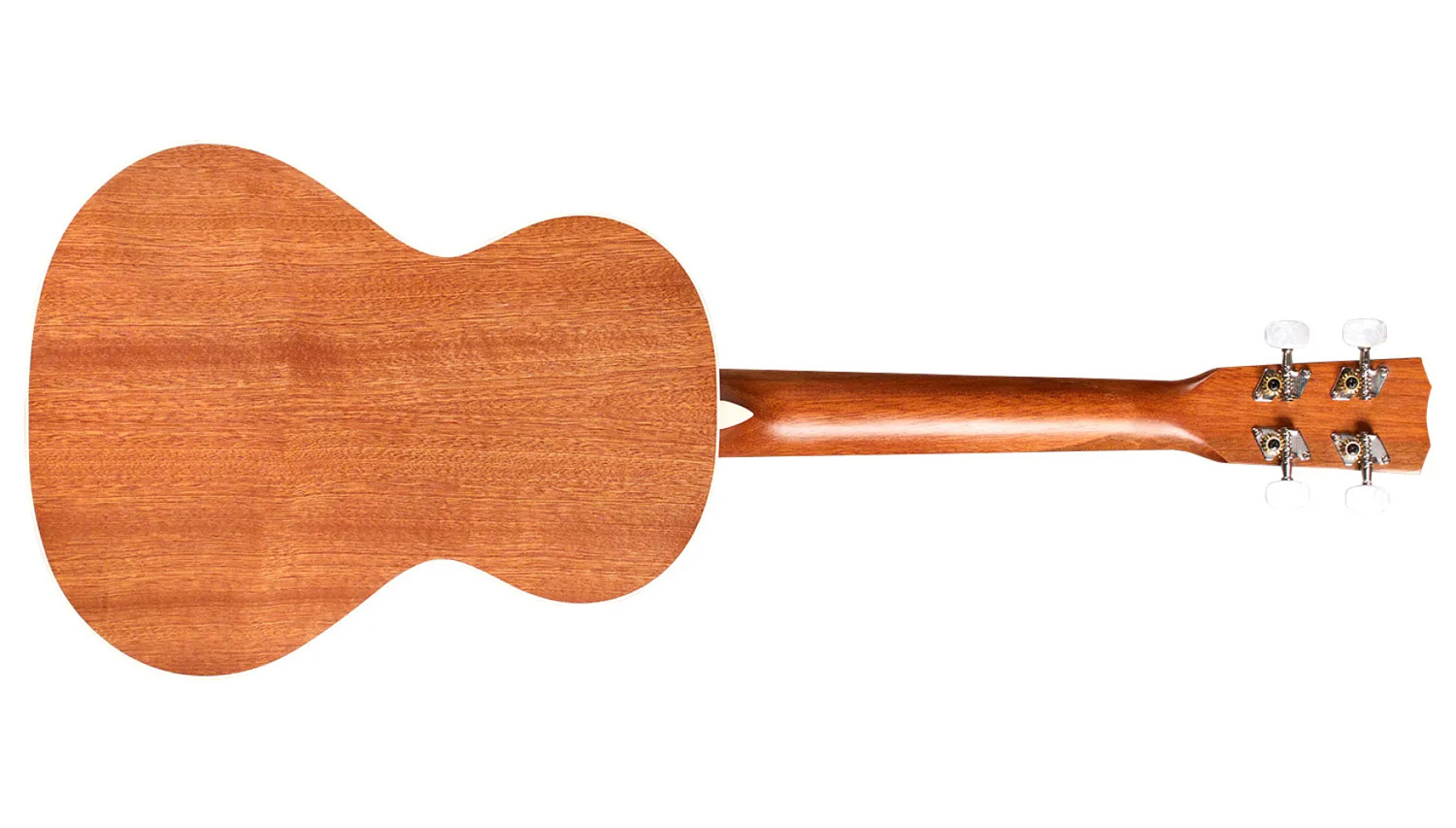 Horizontal front view of 15TM ukulele