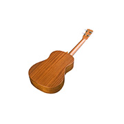 Angled back view of 20BM ukulele thumb