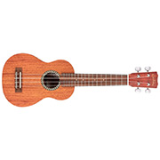 Horizontal front view of 20SM ukulele thumb