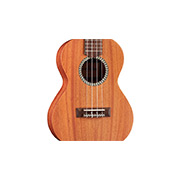 Close-up body view of 20TM ukulele thumb