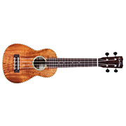 Horizontal front view of 25S ukulele thumb