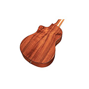 Angled back view of 35T-CE ukulele thumb