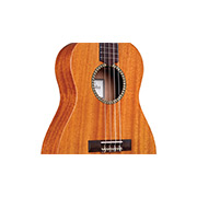 Close-up body view of 20BM ukulele thumb