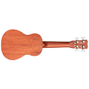 Horizontal back view of 20SM ukulele thumb