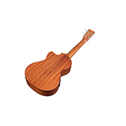 Angled back view of 20TM-CE ukulele thumb