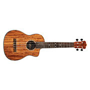Horizontal front  view of 35T-CE ukulele thumb