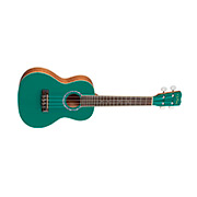 Horizontal front view of Córdoba 15C Catalonia Green Ukulele thumb