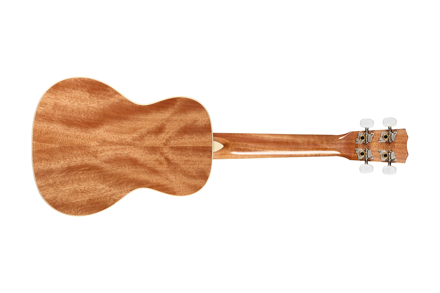 Horizontal back view of Córdoba 15C Catalonia Green Ukulele